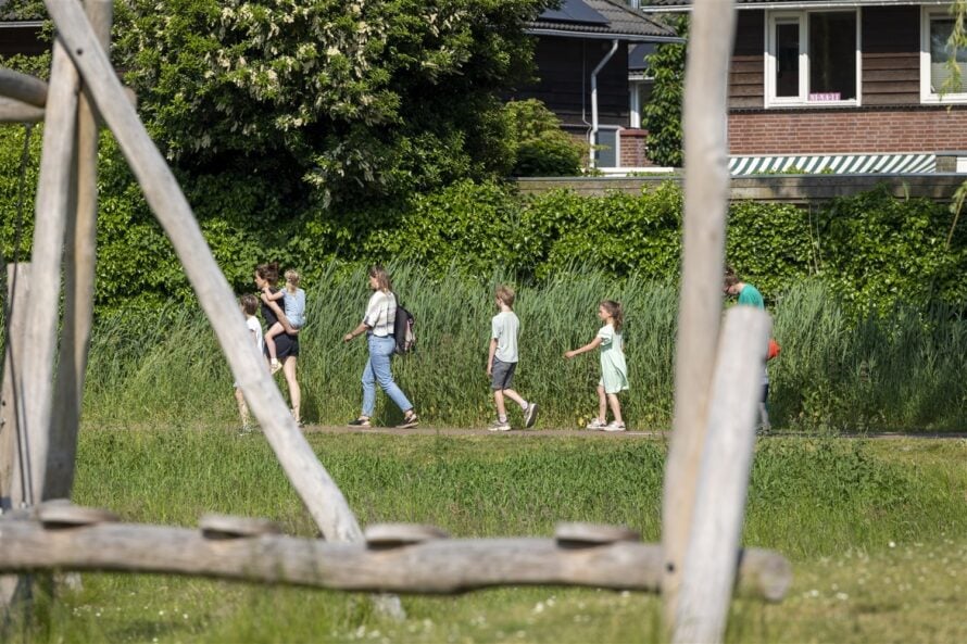 Buitenspelen in het groen is gezond